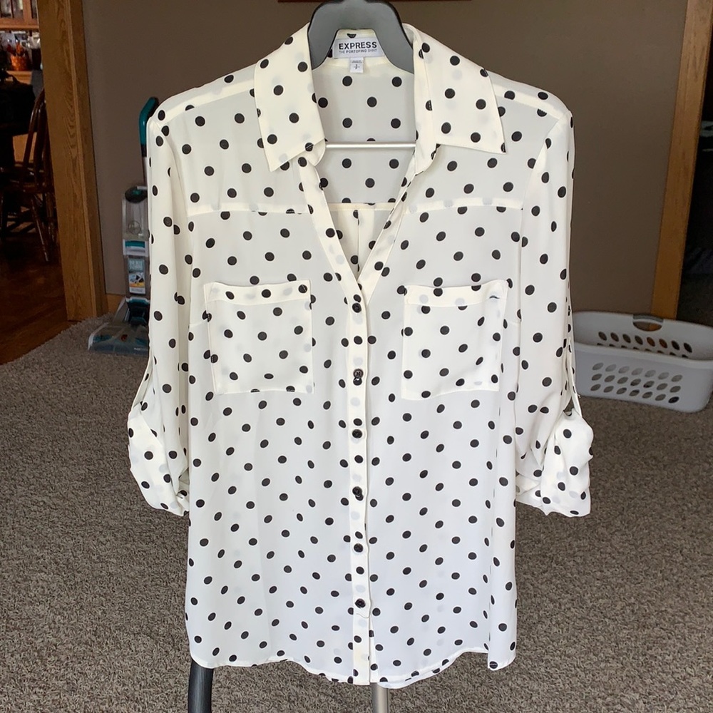 Size Sm Express Portofino women’s quarter sleeve